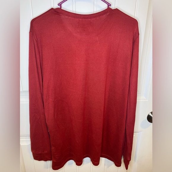 Rae Dunn Christmas Tis the Season long sleeve PJ’s top - Picture 4 of 7